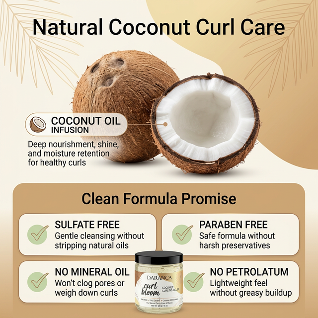 Гель для завивки Daranca Curl Bloom Coconut 