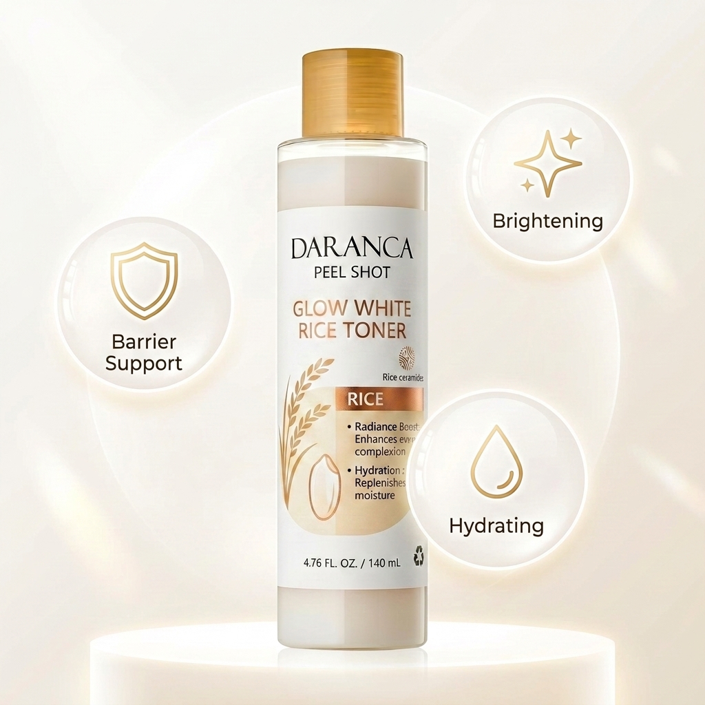 Rice Facial Toner Perawatan Kulit Glow Water